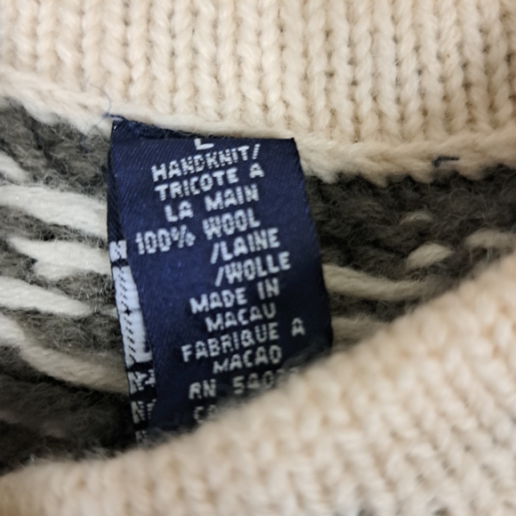 Beautiful Vintage GAP hand knit cardigan - Picture 6 of 7